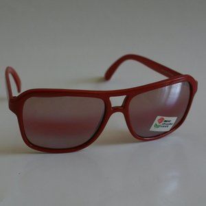 NWT True Vintage Double Bridge Sports Navigator all weather rose lens sunglasses